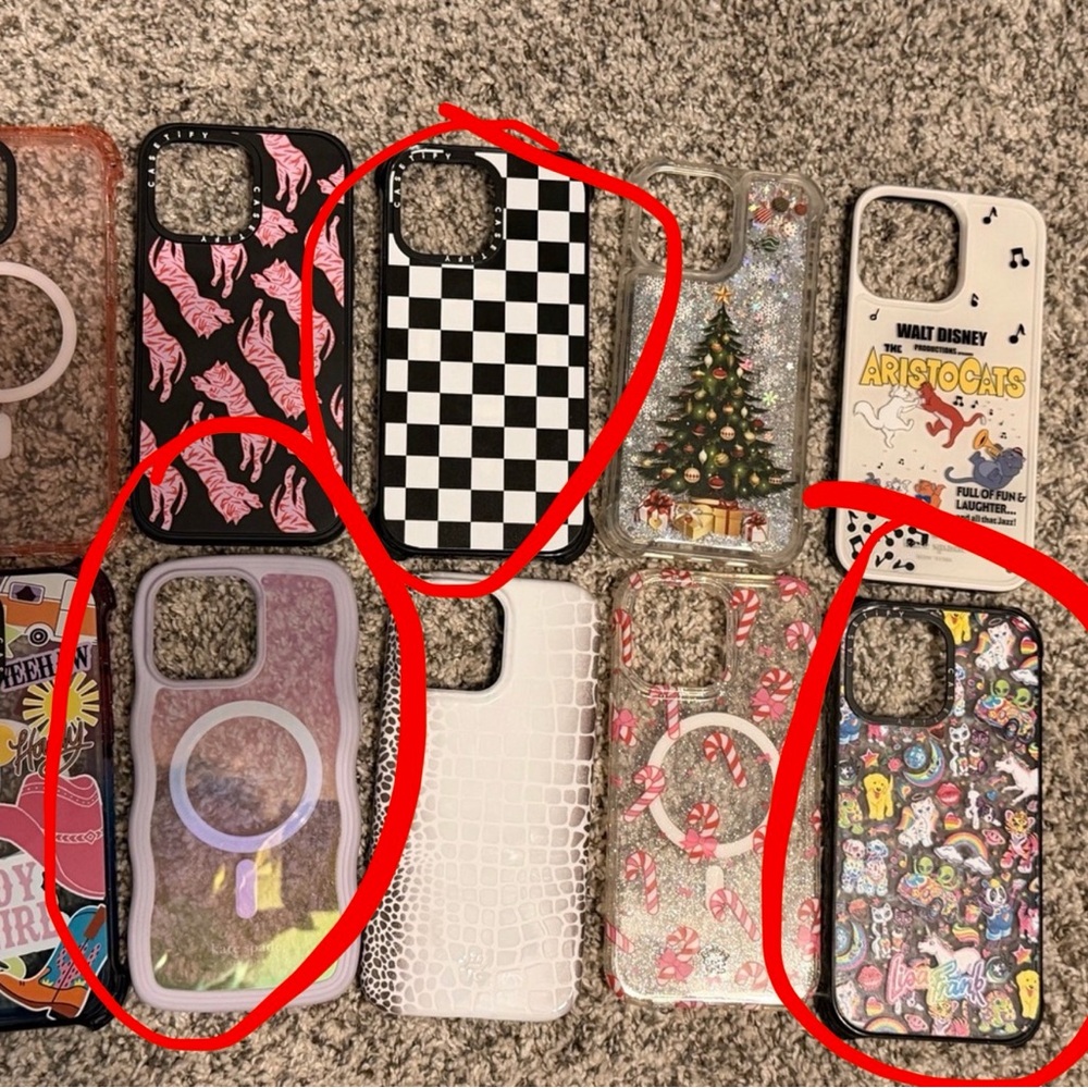 3 Patterned iPhone 14 Pro Max Cases